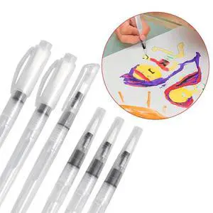 12Pcs Water Brush Pens Refillable Set 12Pcs Water Brush Pens Refillable Set