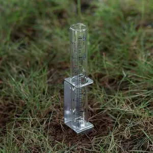 5in Rain Gauge with 2in1 Stainless Holder 5in Rain Gauge with 2in1 Stainless Holder