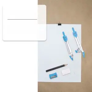 10Pcs Protractor Set Rulers in Case 10Pcs Protractor Set Rulers in Case
