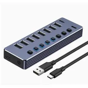 10Port USB3.0 Hub with Power Adapter 10Port USB3.0 Hub with Power Adapter