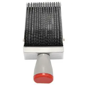 15-Digit Rolling Alphabet Rubber Stamp 15-Digit Rolling Alphabet Rubber Stamp