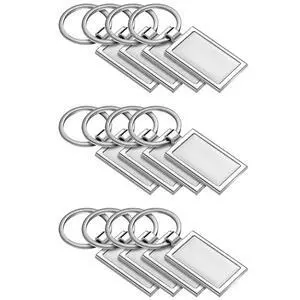 Sublimation Rectangle Metal Keychain Sublimation Rectangle Metal Keychain