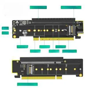 Dual NVME PCIe 4.0 X16 Adapter Dual NVME PCIe 4.0 X16 Adapter