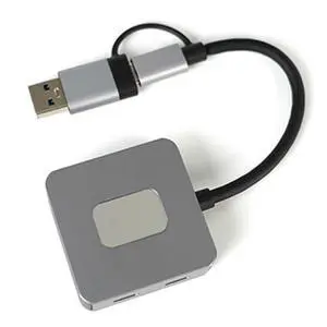 10Gbps USB3.2 4-in-1 Docking Station 10Gbps USB3.2 4-in-1 Docking Station
