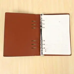6-Hole PU Leather Notebook Cover 6-Hole PU Leather Notebook Cover