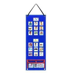 Visual Schedule with 70 Routine Cards Visual Schedule with 70 Routine Cards