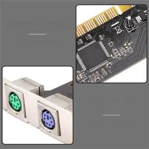PCI to 2Port PS/2 Keyboard Mouse Adapter PCI to 2Port PS/2 Keyboard Mouse Adapter