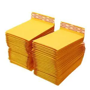 100Pcs Kraft Paper Bubble Envelopes 100Pcs Kraft Paper Bubble Envelopes