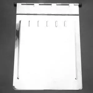 A4 Stainless Steel Clipboard Folder A4 Stainless Steel Clipboard Folder