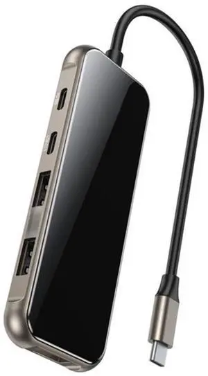 8-in-1 Type-C Docking Station Zinc Alloy 8-in-1 Type-C Docking Station Zinc Alloy