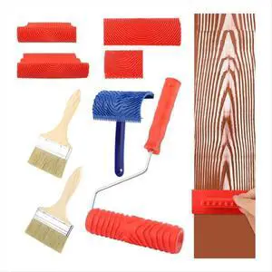 8Pcs Wood Grain Paint Texture Tool Set 8Pcs Wood Grain Paint Texture Tool Set