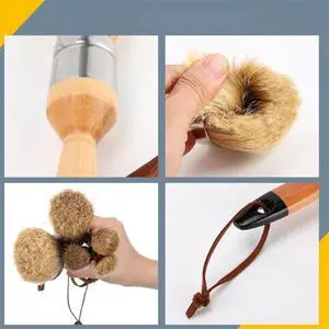 11Pcs Wooden Handle Stencil Brushes 11Pcs Wooden Handle Stencil Brushes