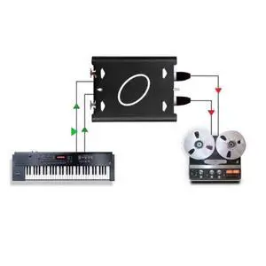 U2 3.5 to XLR Audio Isolator Dual Ch U2 3.5 to XLR Audio Isolator Dual Ch