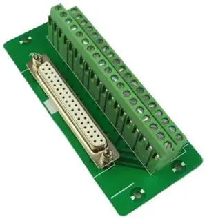 FOR DB37 DR37 37 Pin Female Male Connector To 37P Terminal Block FOR DB37 DR37 37 Pin Female Male Connector To 37P Terminal Block
