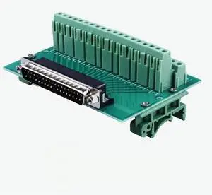 FOR DB37 DR37 37 Pins Male Female Connector To 37P Terminal Block FOR DB37 DR37 37 Pins Male Female Connector To 37P Terminal Block