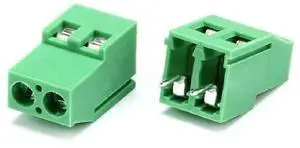 FOR 100pcs KF126 5.0MM 2P 3P 250V 8A PCB Screw Terminal Block FOR 100pcs KF126 5.0MM 2P 3P 250V 8A PCB Screw Terminal Block