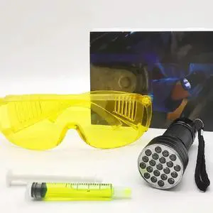FOR 21 LED Fluorescent Refrigerant Leak Detection UV Flashlight Light FOR 21 LED Fluorescent Refrigerant Leak Detection UV Flashlight Light