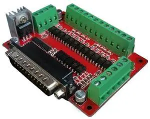 FOR CNC Interface Board Parallel Port DB25 Photoelectric Isolation FOR CNC Interface Board Parallel Port DB25 Photoelectric Isolation