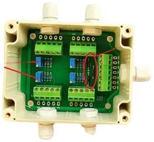 FOR 4 IN 1 OUT Junction Box Electronic Weighbridge J-box Load Cell FOR 4 IN 1 OUT Junction Box Electronic Weighbridge J-box Load Cell