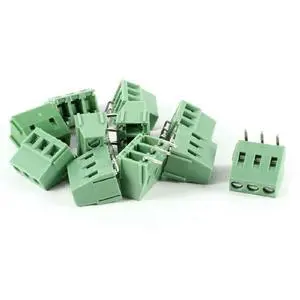 FOR 100pcs KF128R 5.0mm 5.08mm Screw PCB Terminal Blocks 2P 3P FOR 100pcs KF128R 5.0mm 5.08mm Screw PCB Terminal Blocks 2P 3P