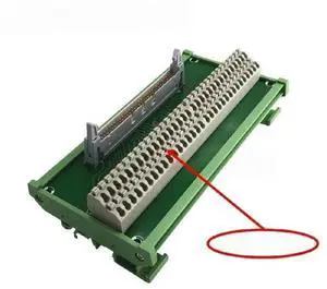 FOR IDC64P Male To 64 Pins Terminal Block Breakout Relay Board FOR IDC64P Male To 64 Pins Terminal Block Breakout Relay Board