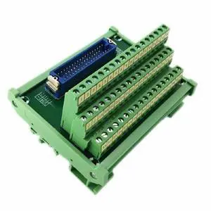 FOR Terminal Module PCB 50 Pin MR-50-M Male Connector Wiring Servo FOR Terminal Module PCB 50 Pin MR-50-M Male Connector Wiring Servo