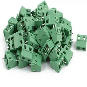 FOR 100Pcs KF128 7.5mm 7.62mm 2P 3P PCB Screw Terminal Block FOR 100Pcs KF128 7.5mm 7.62mm 2P 3P PCB Screw Terminal Block