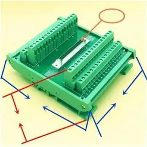 FOR Universal SCSI 68 SCSI68 Breakout Board Terminal Module DB68 FOR Universal SCSI 68 SCSI68 Breakout Board Terminal Module DB68