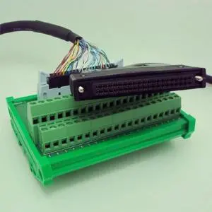 FOR IDC40P Male To 40 Pins Terminal Block Breakout Relay Board FOR IDC40P Male To 40 Pins Terminal Block Breakout Relay Board