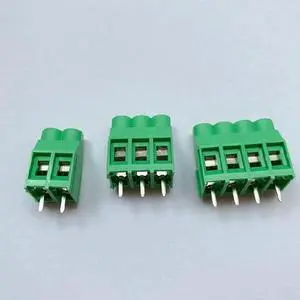 FOR 100pcs KF635 6.35MM 2P 3P 4P 300V 32A PCB Terminal Block FOR 100pcs KF635 6.35MM 2P 3P 4P 300V 32A PCB Terminal Block