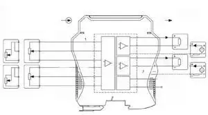 FOR 1/2 In 1/2 Out Potentiometer Transmitter Resistance Signal FOR 1/2 In 1/2 Out Potentiometer Transmitter Resistance Signal