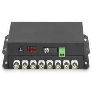 FOR 1 Pair 8 Channel Video + 1-CH RS485 Digital Optical Converter FOR 1 Pair 8 Channel Video + 1-CH RS485 Digital Optical Converter