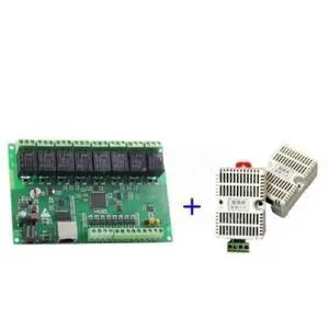 FOR 8 in 8 out Ethernet Relay Controller WEB RS485 TCP MQTT FOR 8 in 8 out Ethernet Relay Controller WEB RS485 TCP MQTT