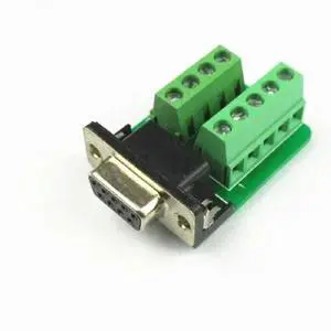 FOR DB9 Connector Converter Female Male Breakout Board Pin Header FOR DB9 Connector Converter Female Male Breakout Board Pin Header