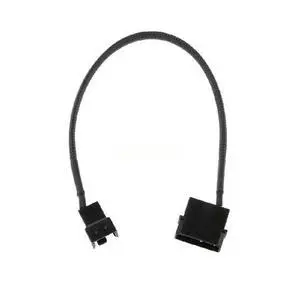 4-Pin Male to 3-Pin/4-Pin PWM Case Fan Adapter Cable 27cm 4-Pin Male to 3-Pin/4-Pin PWM Case Fan Adapter Cable 27cm