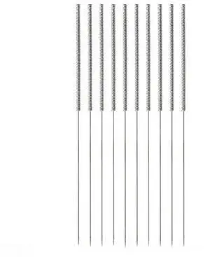 0.2-0.4mm Steel Needles for 3D Printer Filament Cleaning 0.2-0.4mm Steel Needles for 3D Printer Filament Cleaning