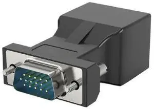 Long Distance VGA Booster to RJ45 Adapter for Networking Long Distance VGA Booster to RJ45 Adapter for Networking