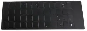 1Pack Keyboard Sticker Black Background Colored Lettering 1Pack Keyboard Sticker Black Background Colored Lettering