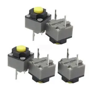 5PCS Mute Button 6x6x7.3mm Silent Mouse Micro Switch 5PCS Mute Button 6x6x7.3mm Silent Mouse Micro Switch