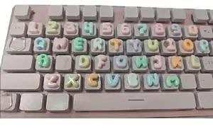 1Set Resin Keyboard Stickers 26 Letter 10 Digit for Wrist 1Set Resin Keyboard Stickers 26 Letter 10 Digit for Wrist