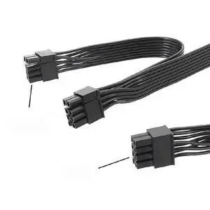 8Pin GPU Power Cable 18AWG 8pin to 6+2pin Splitter Cord 8Pin GPU Power Cable 18AWG 8pin to 6+2pin Splitter Cord