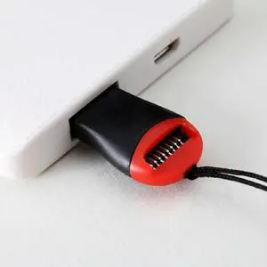 USB 2.0 Micro SD TF Card Reader Mini Adapter Lanyard USB 2.0 Micro SD TF Card Reader Mini Adapter Lanyard