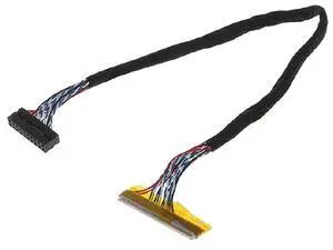 30 Pin 6bit LVDS Cable 26cm for 14.1-15.6 LCD Panel 30 Pin 6bit LVDS Cable 26cm for 14.1-15.6 LCD Panel