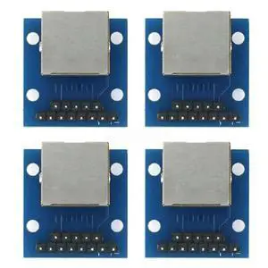 RJ45 to DIP2.54 Adapter for Networking Electronics RJ45 to DIP2.54 Adapter for Networking Electronics