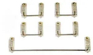 5Pcs Keyboard Stabilizers 2U 6.25U Mechanical 5Pcs Keyboard Stabilizers 2U 6.25U Mechanical