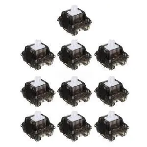 Pre Lubed Smoky White Switches Actuation Clear Pre Lubed Smoky White Switches Actuation Clear