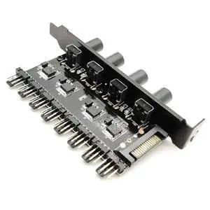 4pin PWM Cooler Splitter 12V Fan Speed Controller 4pin PWM Cooler Splitter 12V Fan Speed Controller