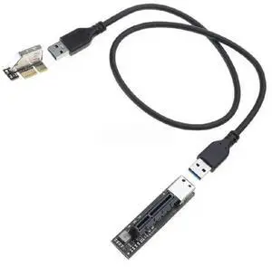 PCI E Graphics Card Extension Cable 1X to Adapter PCI E Graphics Card Extension Cable 1X to Adapter