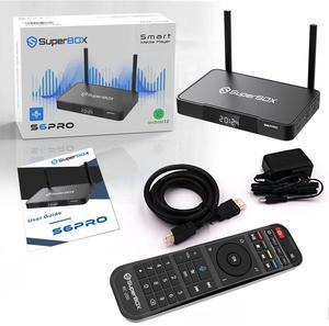 (Latest) 2025 S6 PRO Smart TV Box, Android 12.0 Operate System, 4GB RAM, 32GB Storage, 6K HD, Built-in Voice Control, Android Box, Versatile Streaming Media Player