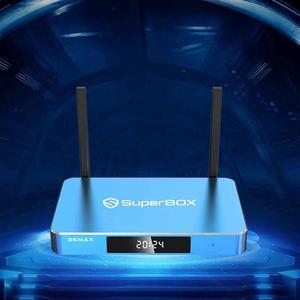 Superbox Premium Edition S6 Max - Android 12, 4GB RAM, 64GB Storage, 6K Media Player with Voice Control, Timeshift Function, Parental Control, Smart Android TV Box